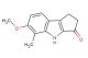 6-methoxy-5-methyl-1,4-dihydrocyclopenta[b]indol-3(2H)-one