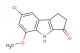 7-chloro-5-methoxy-1,4-dihydrocyclopenta[b]indol-3(2H)-one