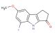 5-iodo-7-methoxy-1,4-dihydrocyclopenta[b]indol-3(2H)-one