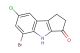 5-bromo-7-chloro-1,4-dihydrocyclopenta[b]indol-3(2H)-one