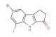 7-bromo-5-iodo-1,4-dihydrocyclopenta[b]indol-3(2H)-one