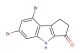 6,8-dibromo-1,4-dihydrocyclopenta[b]indol-3(2H)-one