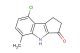 8-chloro-5-methyl-1,4-dihydrocyclopenta[b]indol-3(2H)-one