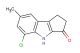 5-chloro-7-methyl-1,4-dihydrocyclopenta[b]indol-3(2H)-one