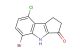 5-bromo-8-chloro-1,4-dihydrocyclopenta[b]indol-3(2H)-one