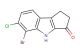 5-bromo-6-chloro-1,4-dihydrocyclopenta[b]indol-3(2H)-one