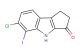 6-chloro-5-iodo-1,4-dihydrocyclopenta[b]indol-3(2H)-one