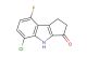 5-chloro-8-fluoro-1,4-dihydrocyclopenta[b]indol-3(2H)-one