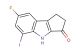 7-fluoro-5-iodo-1,4-dihydrocyclopenta[b]indol-3(2H)-one