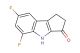 5,7-difluoro-1,4-dihydrocyclopenta[b]indol-3(2H)-one