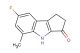 7-fluoro-5-methyl-1,4-dihydrocyclopenta[b]indol-3(2H)-one