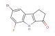 7-bromo-5-fluoro-1,4-dihydrocyclopenta[b]indol-3(2H)-one