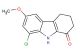 8-chloro-6-methoxy-2,3,4,9-tetrahydro-1H-carbazol-1-one