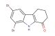 6,8-dibromo-2,3,4,9-tetrahydro-1H-carbazol-1-one