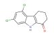 5,7-dichloro-2,3,4,9-tetrahydro-1H-carbazol-1-one