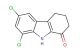 6,8-dichloro-2,3,4,9-tetrahydro-1H-carbazol-1-one