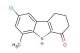 6-chloro-8-methyl-2,3,4,9-tetrahydro-1H-carbazol-1-one