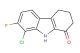 8-chloro-7-fluoro-2,3,4,9-tetrahydro-1H-carbazol-1-one
