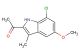 1-(7-chloro-5-methoxy-3-methyl-1H-indol-2-yl)ethan-1-one