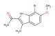 1-(7-bromo-6-methoxy-3-methyl-1H-indol-2-yl)ethan-1-one