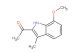 1-(7-methoxy-3-methyl-1H-indol-2-yl)ethan-1-one