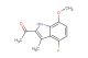 1-(4-fluoro-7-methoxy-3-methyl-1H-indol-2-yl)ethan-1-one