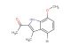 1-(4-bromo-7-methoxy-3-methyl-1H-indol-2-yl)ethan-1-one