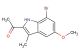 1-(7-bromo-5-methoxy-3-methyl-1H-indol-2-yl)ethan-1-one
