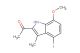 1-(4-iodo-7-methoxy-3-methyl-1H-indol-2-yl)ethan-1-one