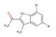 1-(5,7-dibromo-3-methyl-1H-indol-2-yl)ethan-1-one