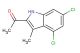 1-(4,6-dichloro-3-methyl-1H-indol-2-yl)ethan-1-one