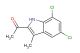 1-(5,7-dichloro-3-methyl-1H-indol-2-yl)ethan-1-one
