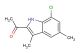 1-(7-chloro-3,5-dimethyl-1H-indol-2-yl)ethan-1-one
