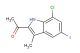 1-(7-chloro-5-iodo-3-methyl-1H-indol-2-yl)ethan-1-one