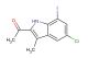 1-(5-chloro-7-iodo-3-methyl-1H-indol-2-yl)ethan-1-one
