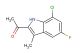 1-(7-chloro-5-fluoro-3-methyl-1H-indol-2-yl)ethan-1-one