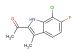 1-(7-chloro-6-fluoro-3-methyl-1H-indol-2-yl)ethan-1-one