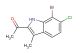 1-(7-bromo-6-chloro-3-methyl-1H-indol-2-yl)ethan-1-one