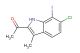 1-(6-chloro-7-iodo-3-methyl-1H-indol-2-yl)ethan-1-one