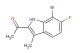 1-(7-bromo-6-fluoro-3-methyl-1H-indol-2-yl)ethan-1-one