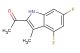 1-(4,6-difluoro-3-methyl-1H-indol-2-yl)ethan-1-one