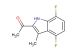 1-(4,7-difluoro-3-methyl-1H-indol-2-yl)ethan-1-one