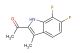 1-(6,7-difluoro-3-methyl-1H-indol-2-yl)ethan-1-one