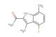 1-(4-fluoro-3,7-dimethyl-1H-indol-2-yl)ethan-1-one