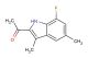 1-(7-fluoro-3,5-dimethyl-1H-indol-2-yl)ethan-1-one