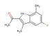 1-(5-fluoro-3,7-dimethyl-1H-indol-2-yl)ethan-1-one