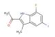 1-(7-fluoro-5-iodo-3-methyl-1H-indol-2-yl)ethan-1-one