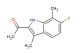 1-(6-fluoro-3,7-dimethyl-1H-indol-2-yl)ethan-1-one
