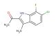 1-(6-chloro-7-fluoro-3-methyl-1H-indol-2-yl)ethan-1-one