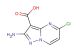 2-amino-5-chloropyrazolo[1,5-a]pyrimidine-3-carboxylic acid
